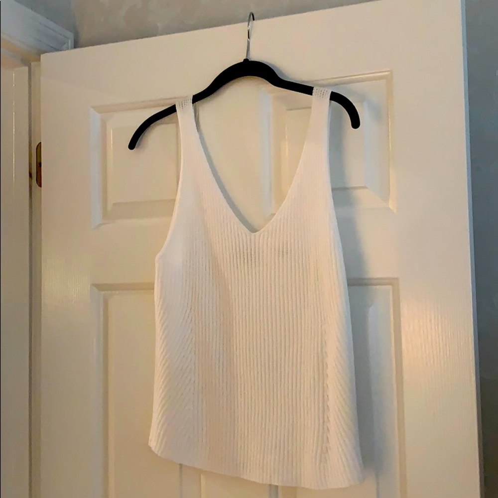Vince ribbed knit top